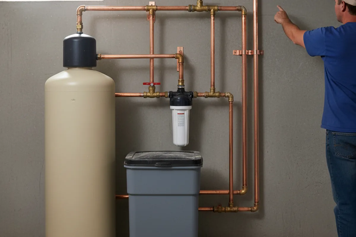 Whole-house water treatment system installed in Mims